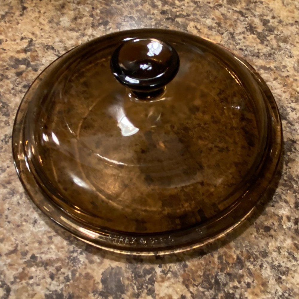 Vintage Visions Corning Cookware Replacement Lid Pyrex V-1-C